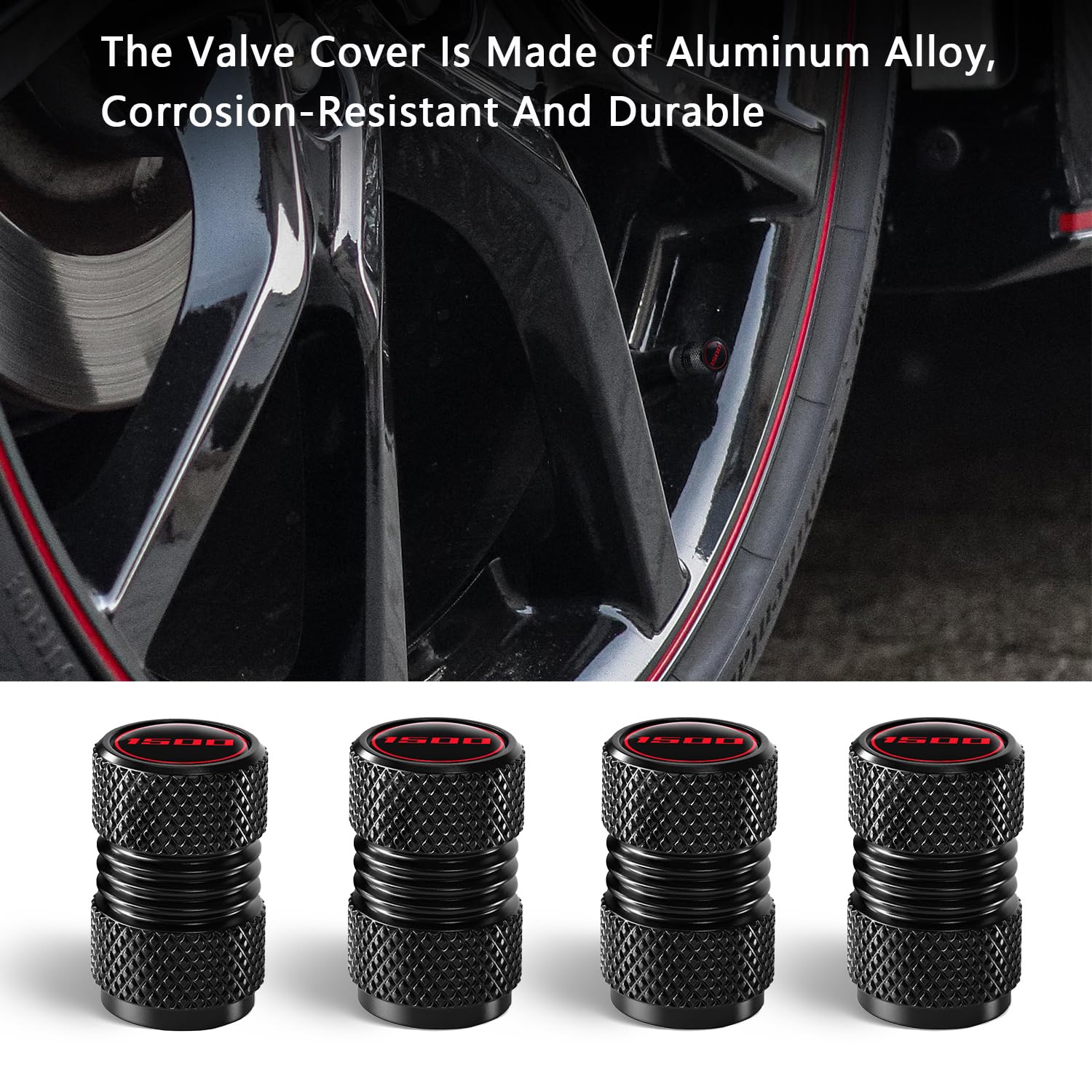 Amazon.com: 4PCS Tire Valve Stem Caps Compatible with Dodge